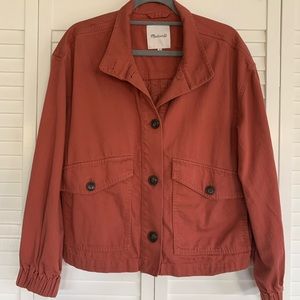 Madewell Bayview Balloon Sleeve Jacket